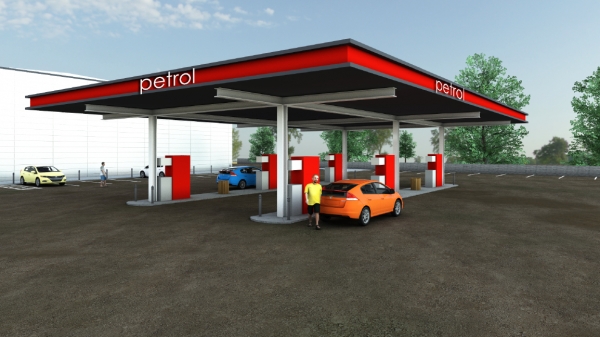 Fuel Station Visual Visual